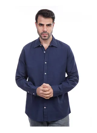 Coup - Linen Shirt With Long Sleeves 