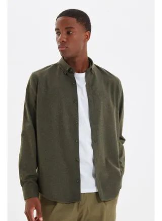 Man Shirt Green 