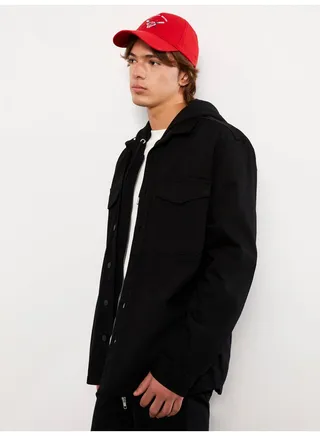 Comfortable Fit Long Sleeve Men's Jean Shirt 