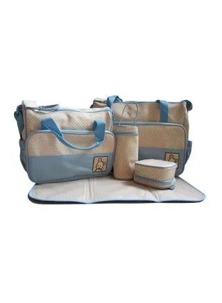 5-In-1 Multi-Functional Baby Diaper Bag Set 