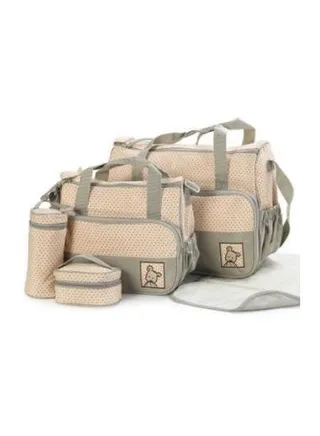 5-Piece Printed Travel Bag Set 