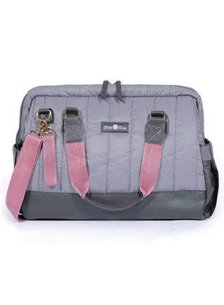 Milk&Moo Diaper Bag, Dark Gray 