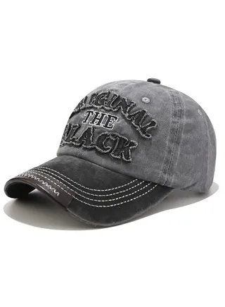 New Letter Wash Baseball Hat 