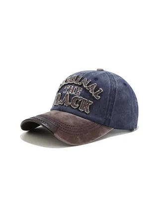 New Letter Wash Baseball Hat 