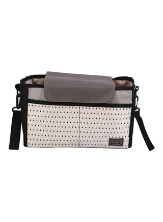 Lightweight Portable Strudy Construction Baby Diaper Organizer Bag For Easy Storage 