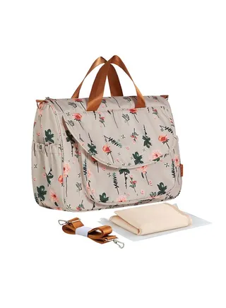 Multi-functional mommy bag,Single-shoulder cross-body portable mother and baby bag,Going out bag,Mother bag,Baby bottle bag 