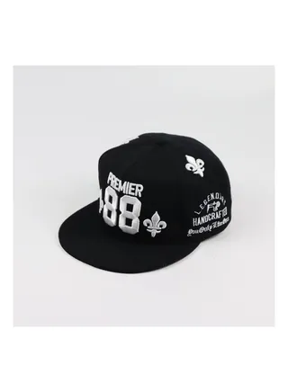 New Harajuku Cashew Flower Letter Hip Hop Hat 