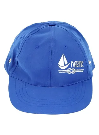 Anemoss Marine Sailboat Trucker Hat Unisex Blue 