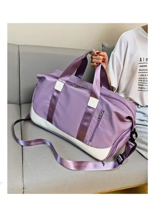 A water sports duffel bag with a modern design, suitable for the gym, with a place for shoes 