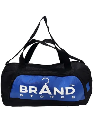 Brand Stores Large Gym Bag- 50 Cm- Shoe Compartment - Navy 