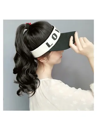 Summer Fashion Full Head Set Wig Hat 