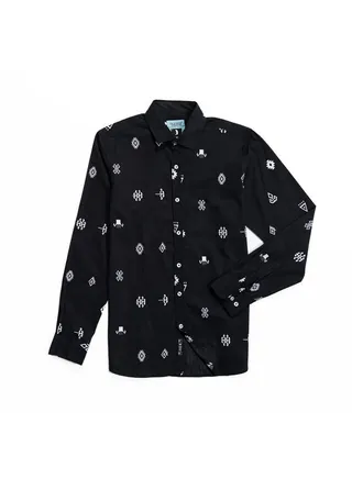 Black cotton shirt 