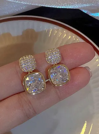 Stylish & High Quality Earrings For Women Cubic Zirconia 
