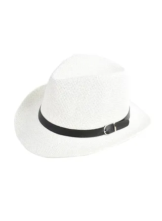 Foldable Beach Holiday Hat White 