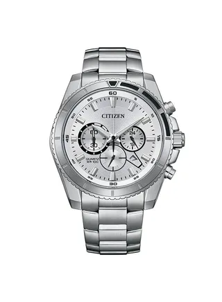 Men's Analog Tonneau Shape Stainless Steel Wrist Watch AN8200-50A - 46.4 Mm 