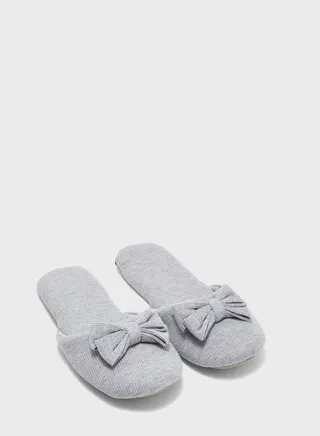 Bow Slippers