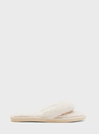 Fluffy Thong Slipper 