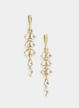 Embellished Faux Gem Earrings