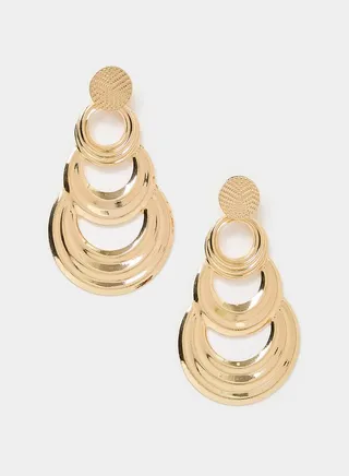Drop Layered Earrings 