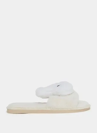 Faux Fur Bunny Bedroom Slippers