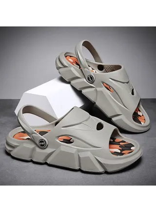 Wear Non Slip Lightweight Perforated Shoes For External Wear 
