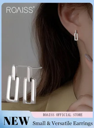 Women Earrings Stylish Design Simple and Versatile Highlight Personal Temperament and Charm Small Earrings 