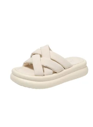 Summer New Fashion Platform Casual Slippers 