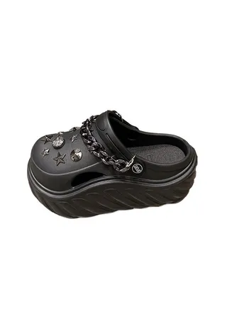 Wear Non Slip Lightweight Perforated Shoes For External Wear 