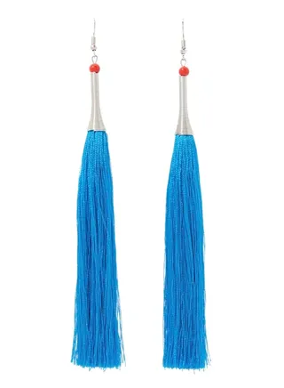 Thread Style Tassel Earrings 