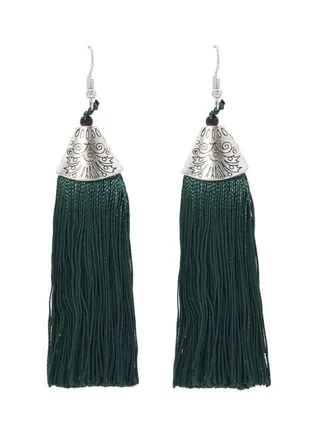 Hook Tassel Earrings 
