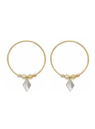 Nereen Gold Earrings 