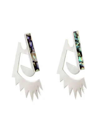 Sasha Silver Earrings 