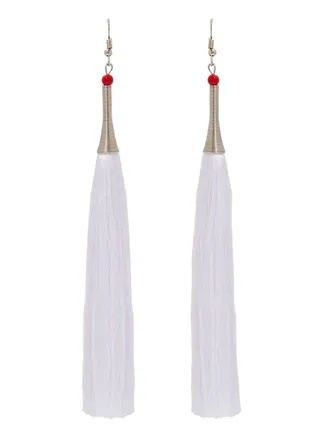 Thread Tassel Earrings 