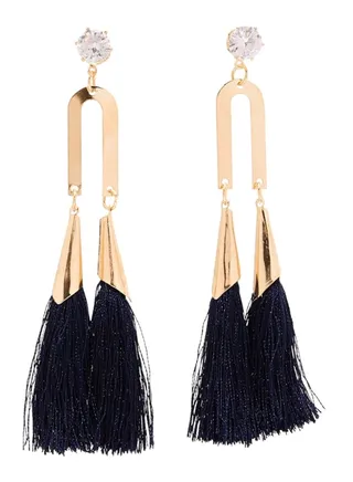 Dual Tassle Earrings 