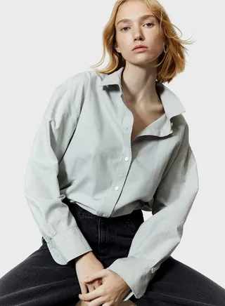 Button Down Oversized Shirt