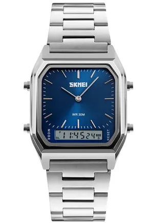 Watches for Men Stainless Steel Water Resistant Multifunctional Watch 1220 