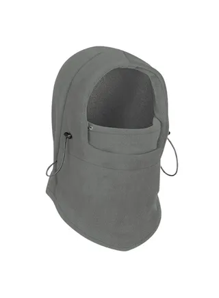 Warm Outdoor Fleece Balaclava Face Cover Grey 