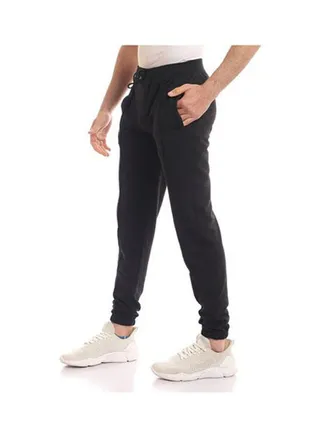 Casual Basic  Mid-Rise Sweatpants Black 