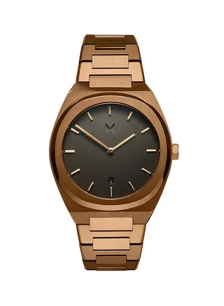 Men's Stainless Steel Analog Wrist Watch D-SH01-BR 