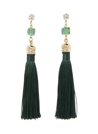 Thread Tassel Earrings 