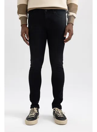 Man Denim Skinny Fit Denim Trousers 