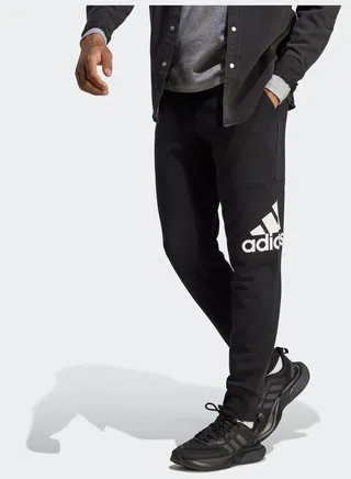 Essentials French Terry Tapered Cuff Logo Joggers 