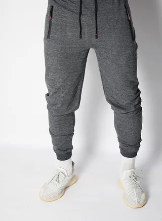 Cotton Casual Sweatpants Dark Grey 