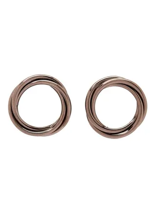 Multilayer Hoop Design Dangle Earrings 