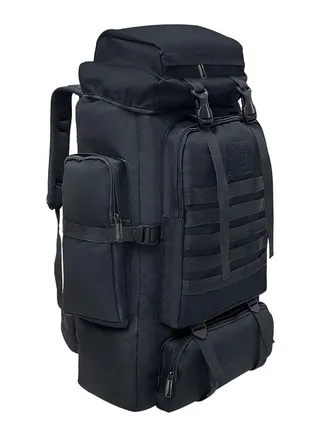80L Camping Hiking Military Tactical Backpack, Adjustable Water Resistant Large Capacity Travel Daypacks Outdoor Rucksack 