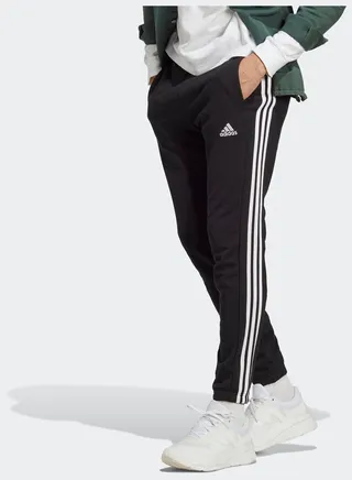 Essentials French Terry Tapered Elastic Cuff 3-Stripes Joggers 