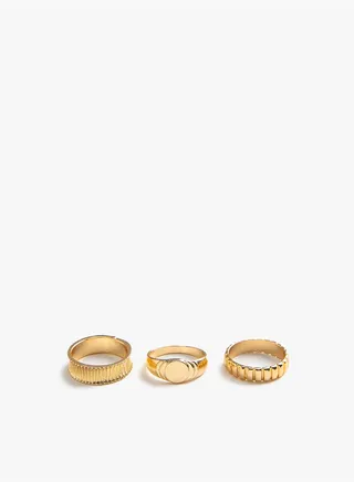 3 Pack Ring In Different Shapes