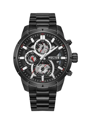 Men's Chronograph Round Shape Metal Wrist Watch PEWJK0021806 - 45 Mm 
