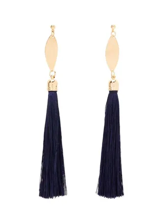 Thread Tassel Earrings 