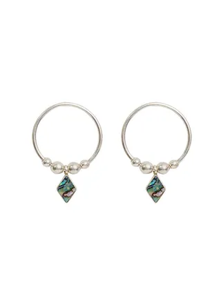 Mini Nereen Silver Earrings 